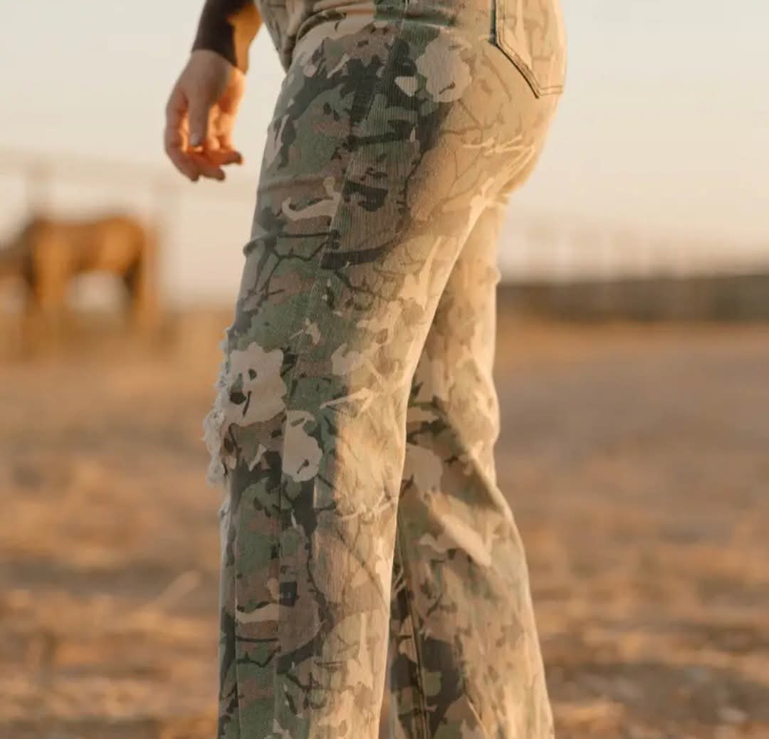 Sterling Kreek Camo/Leopard Jeans