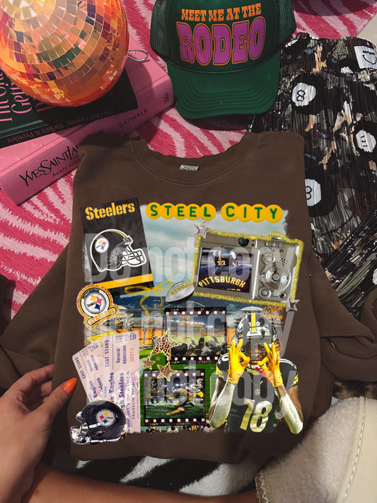 Football cluster tees/sweatshirts