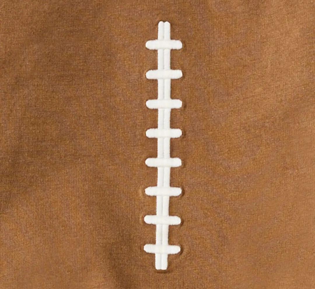 Burt's Bees Vintage Wash Football Sweatshirt Set