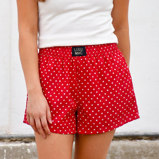 Lulu Mac Polka Dot Boxer