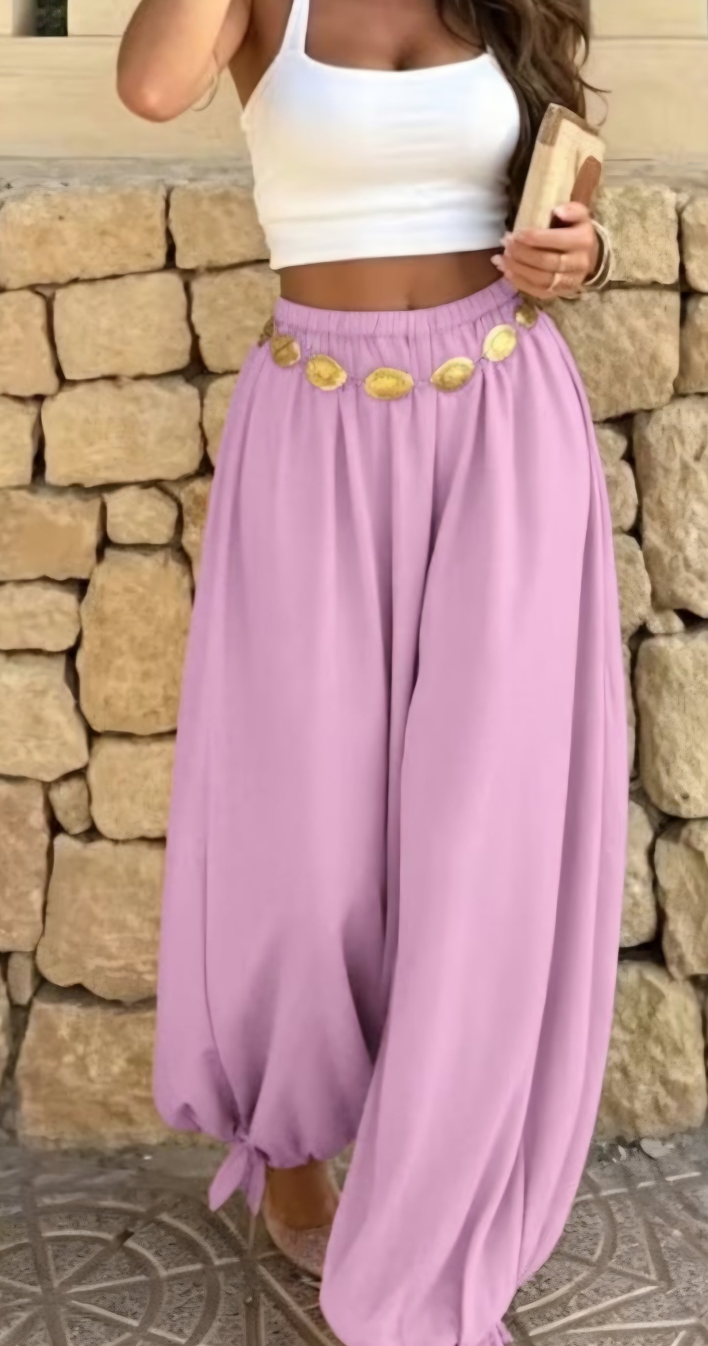 Women's Vintage Style Harem Pants