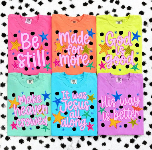 Faith Bible Verse Tees