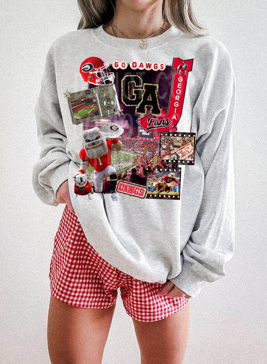 Football cluster tees/sweatshirts