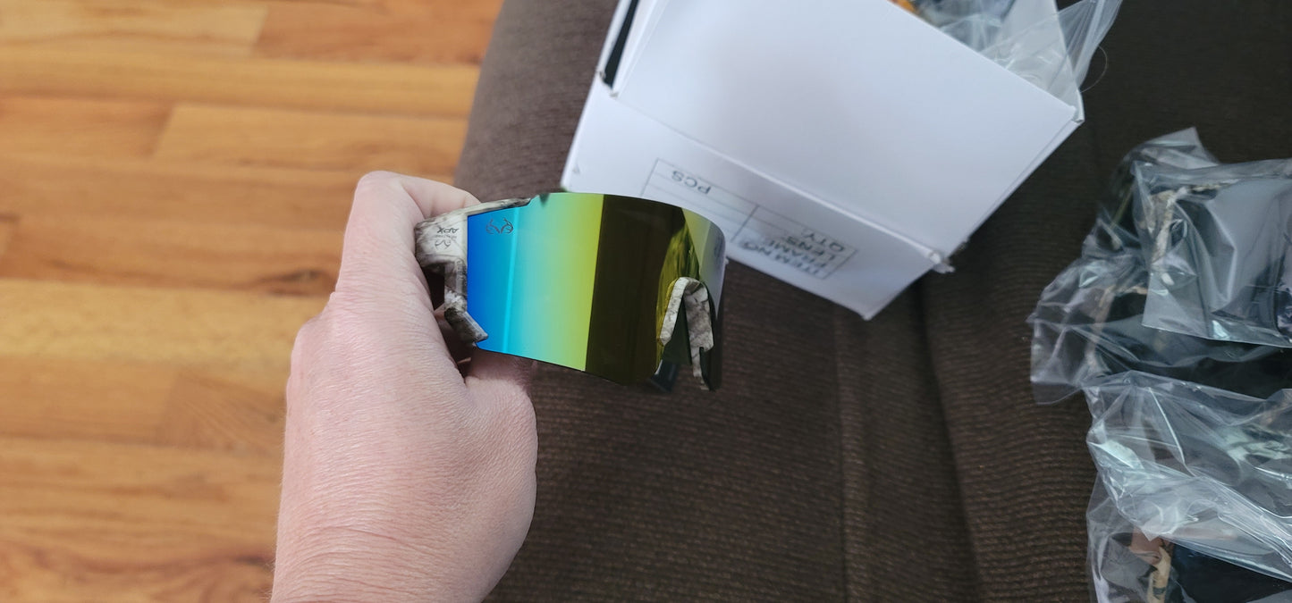 Men's Camo Visor Sunglasses