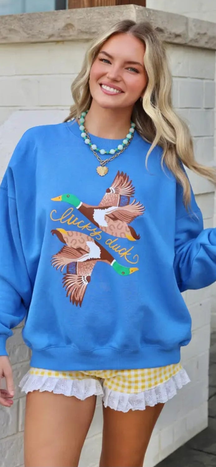 Poppy and Pine Lucky Ducks Sweatshirt
