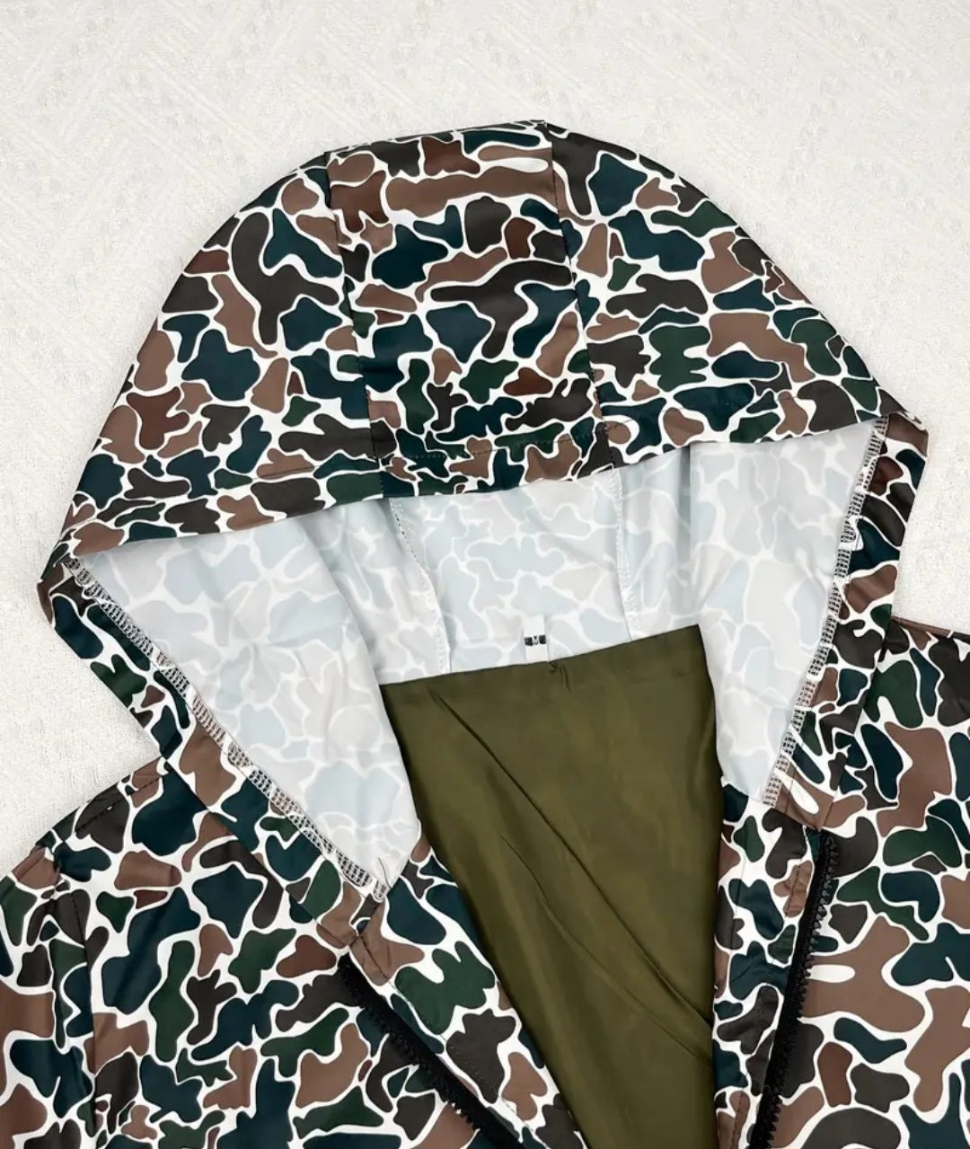 Camoflauge Hooded Jacket for all seasons