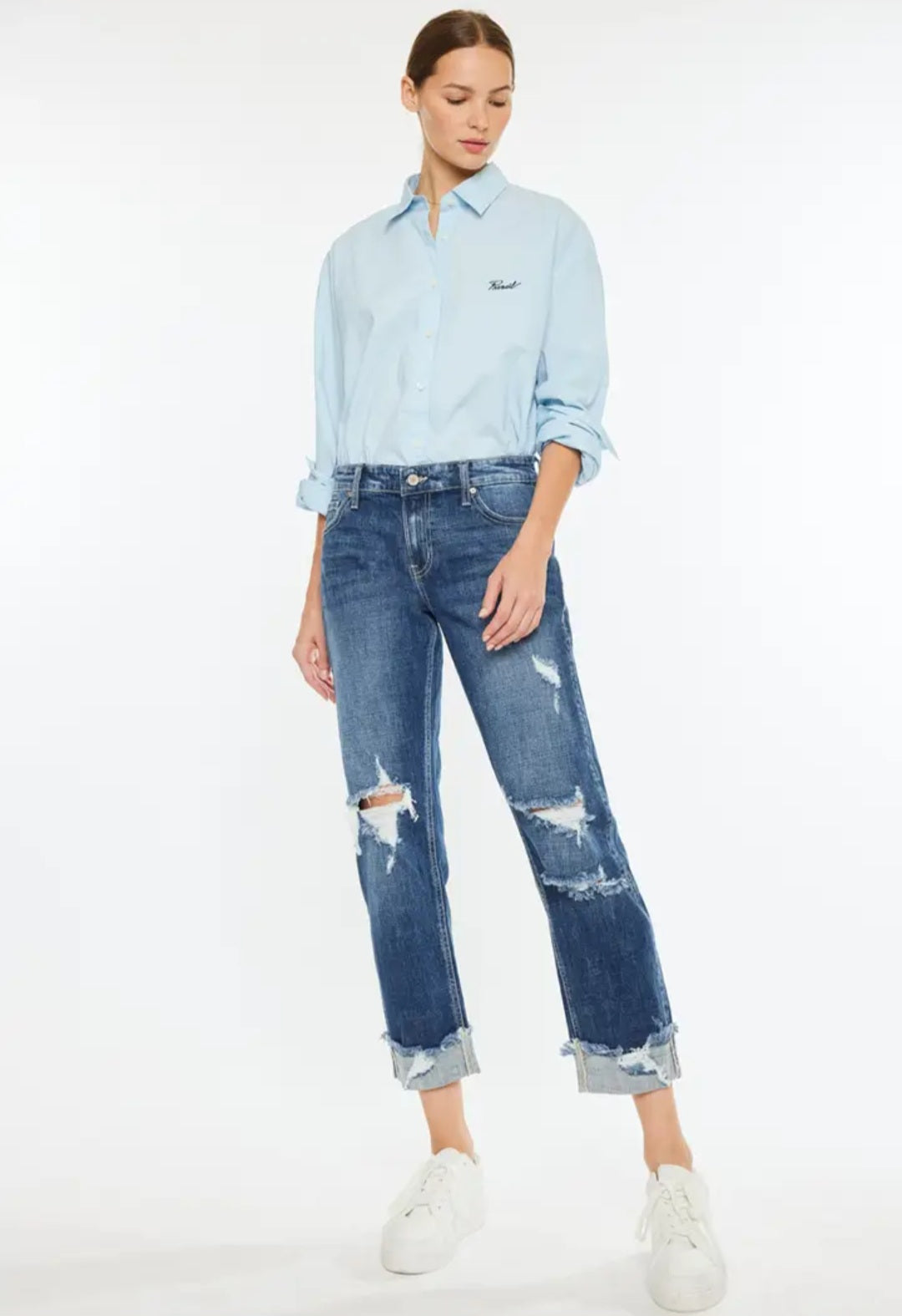 Kan Can Boyfriend Fit Jeans