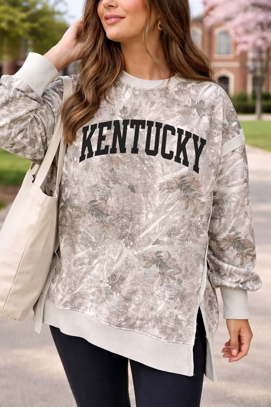 State Camo Sweatshirts- Kentucky and Texas