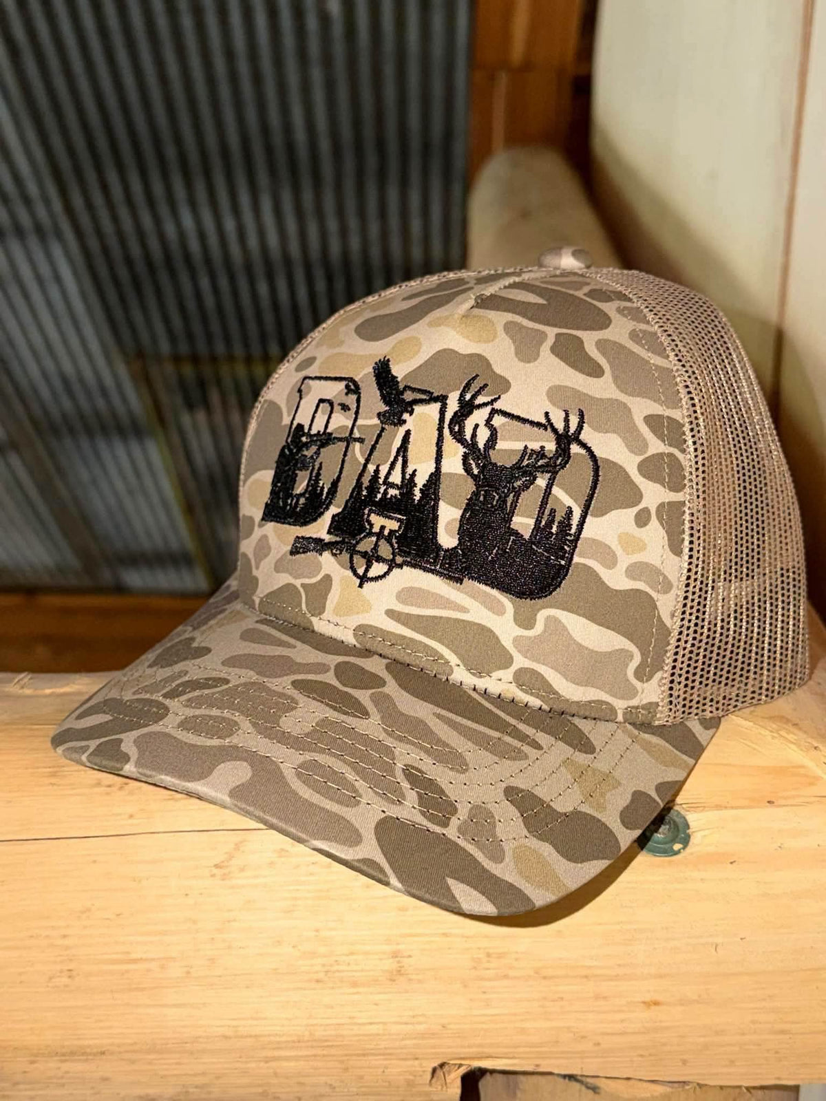 DAD Camo Hunting Hat