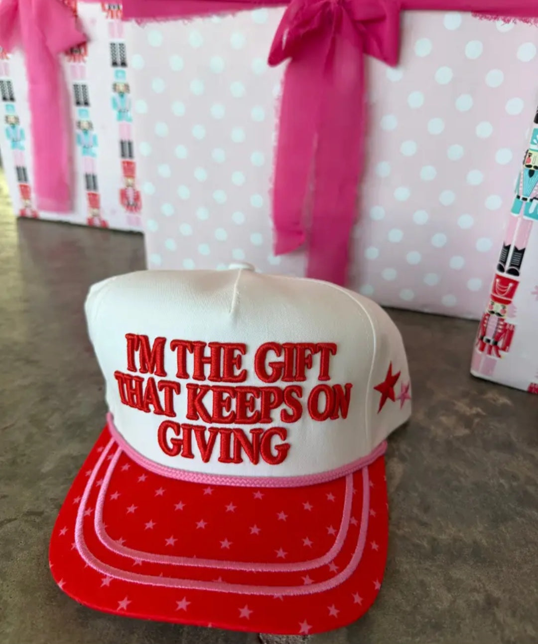Blakely Holiday Hottie Trucker Hat Preorder