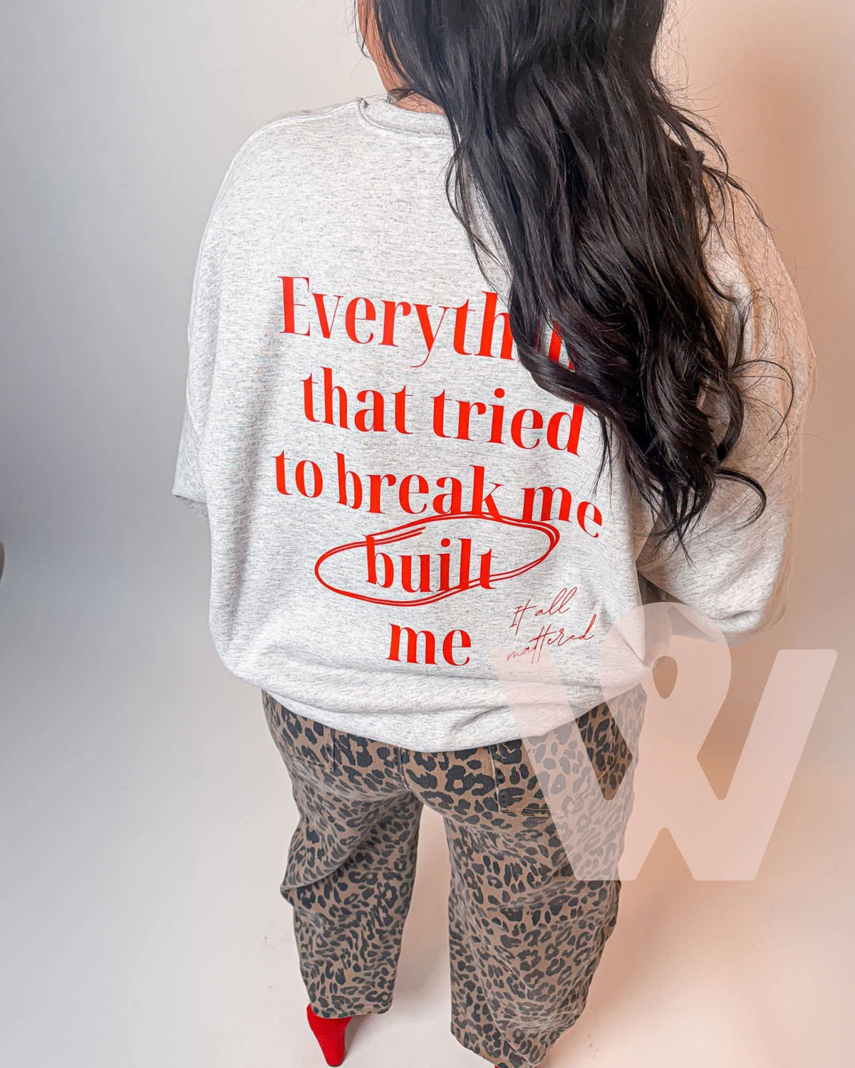 Built Me Sweatshirt Ash Sweatshirt