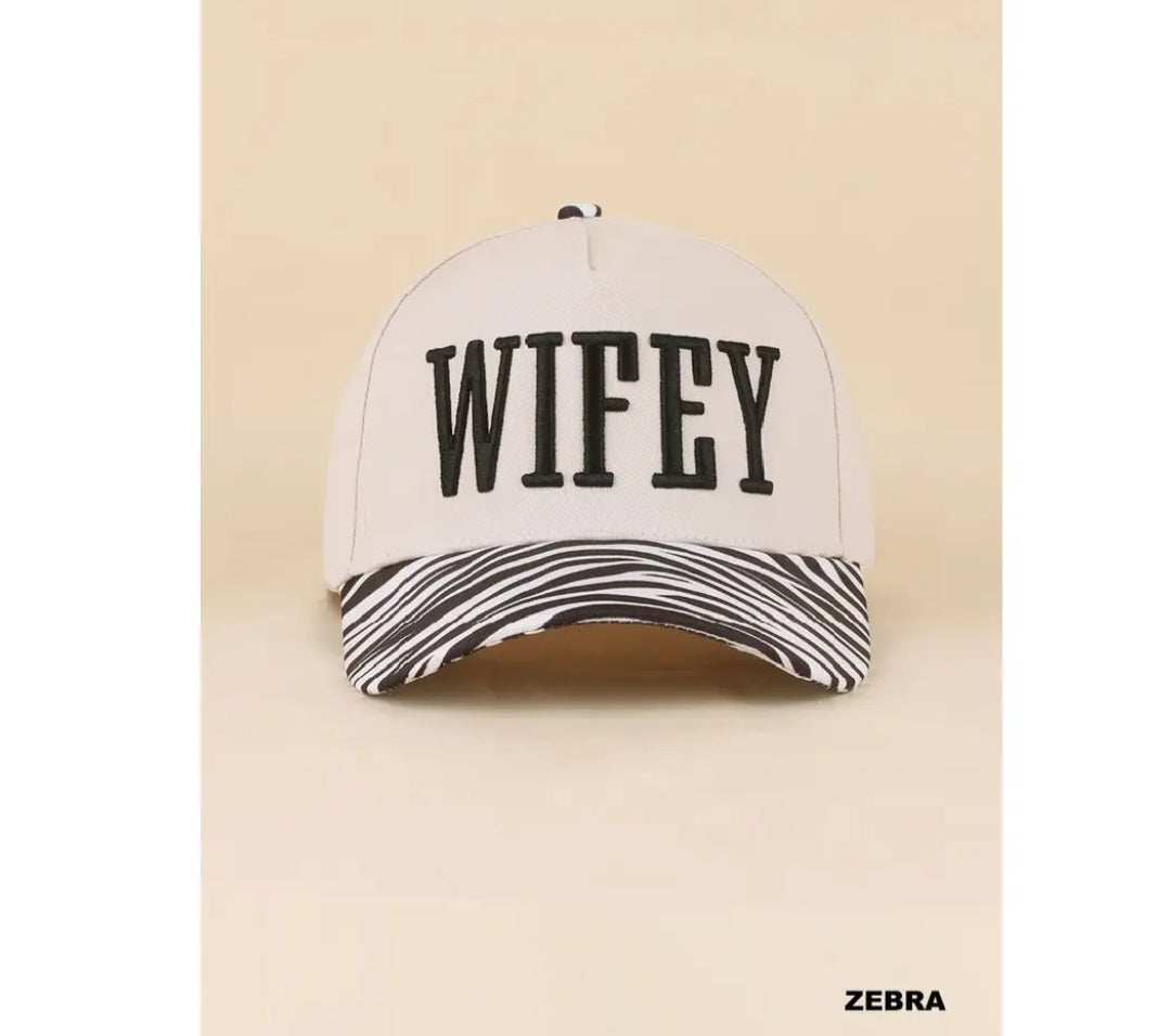Wifey Two Toned Snapback Hat