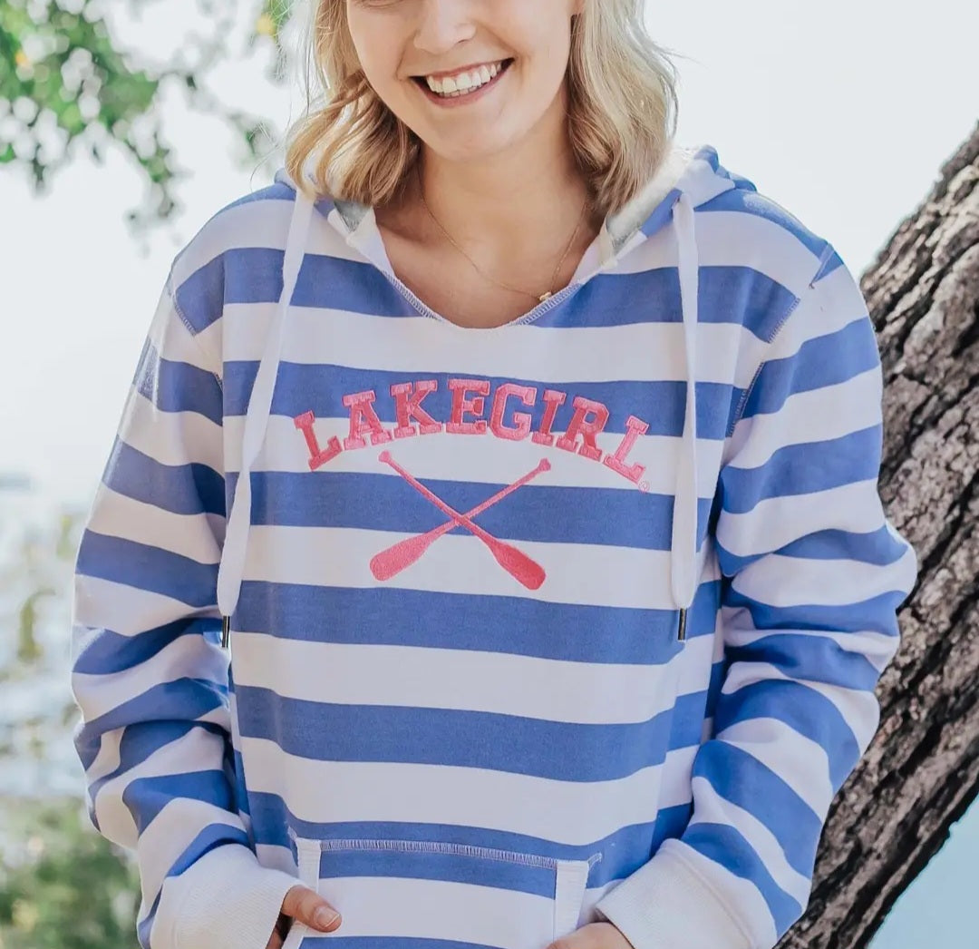 Lakegirl Stripe Hoodie