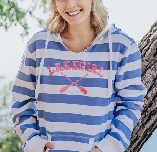 Lakegirl Stripe Hoodie