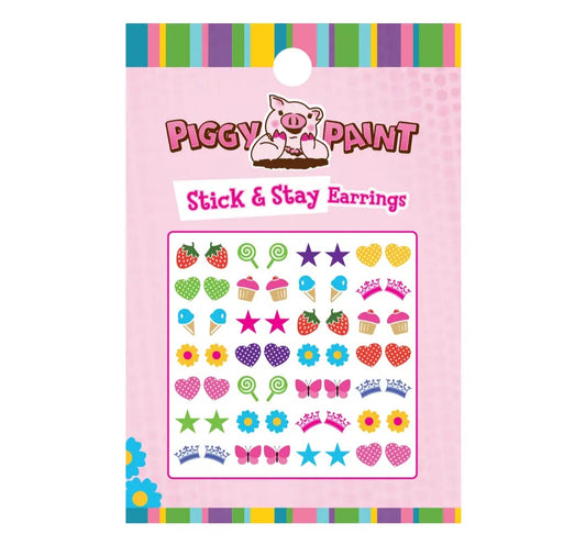 Piggy Paint Stick and Stay Earrings