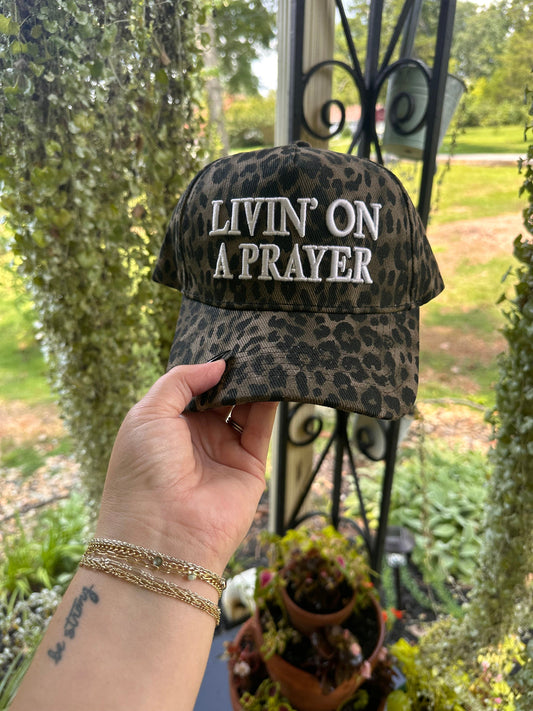 Livin' On A Prayer Leopard Hat