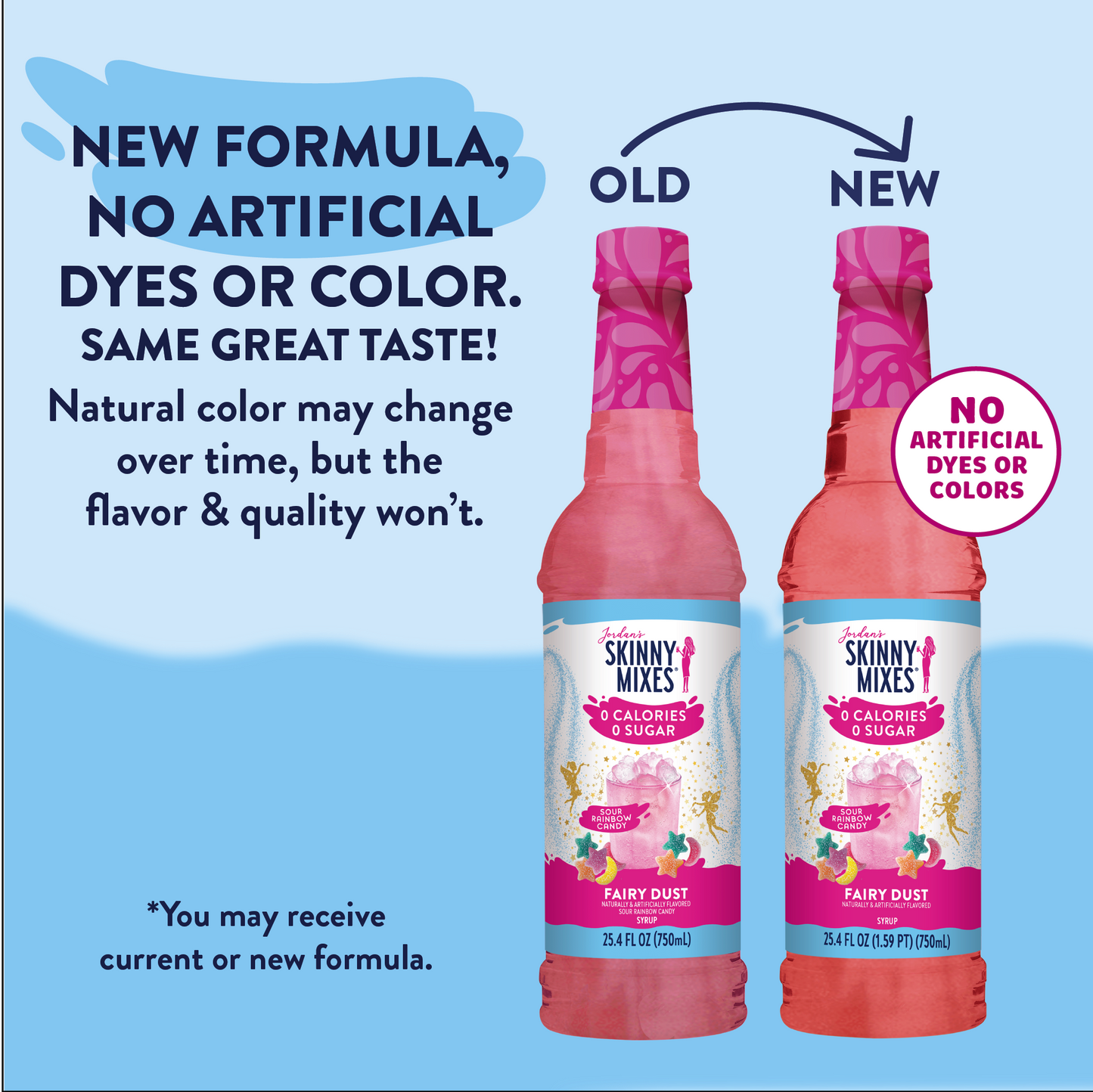 Jordan's Skinny Mixes Fairy Dust Sugar Free Syrup