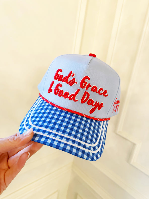 Poppy and Pine Patriotic Hat Preorder