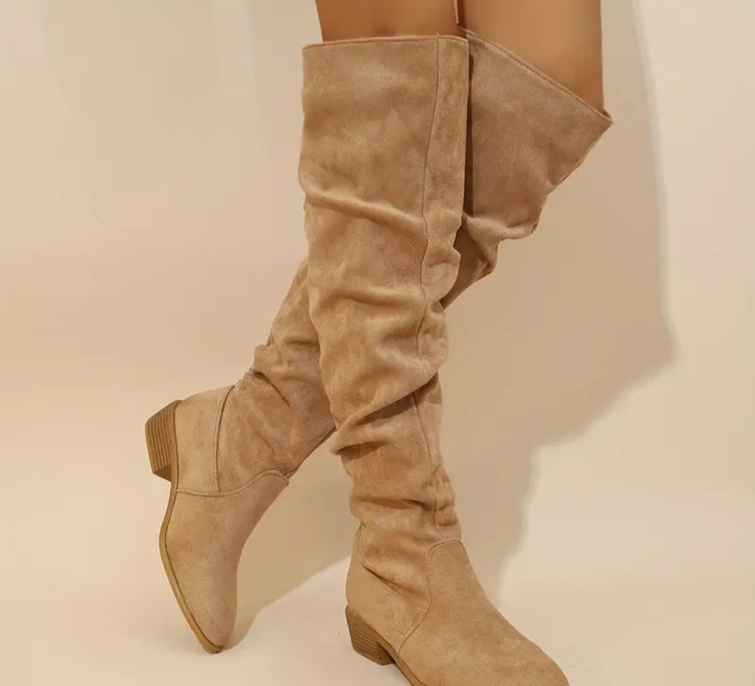 Western Mid-Calf Boots