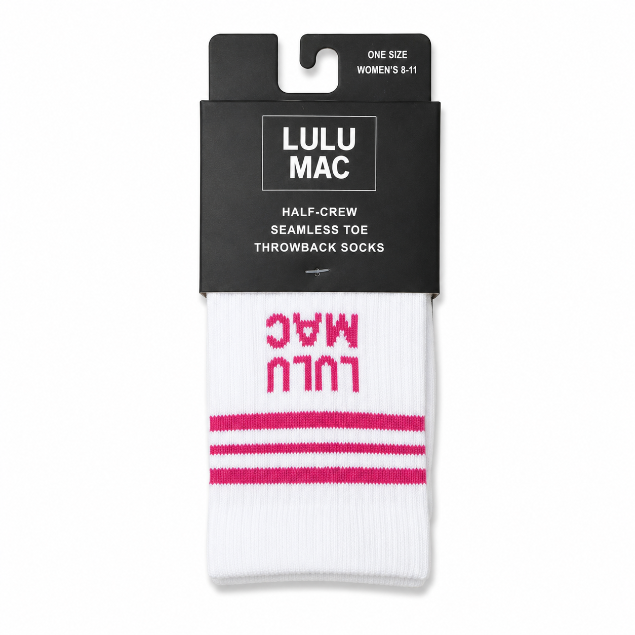 Lulu Mac Half Crew Socks - Single Pair