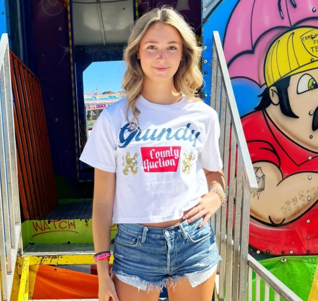 Poppy and Pine Grundy County Cropped Tee