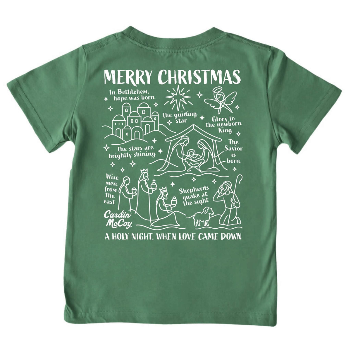 Cardin McCoy Christmas Tees Preorder