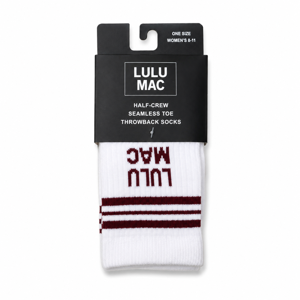 Lulu Mac Half Crew Socks - Single Pair