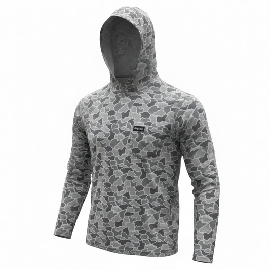 Honey Hole Drift Performance Hoodie - Hideaway Camo