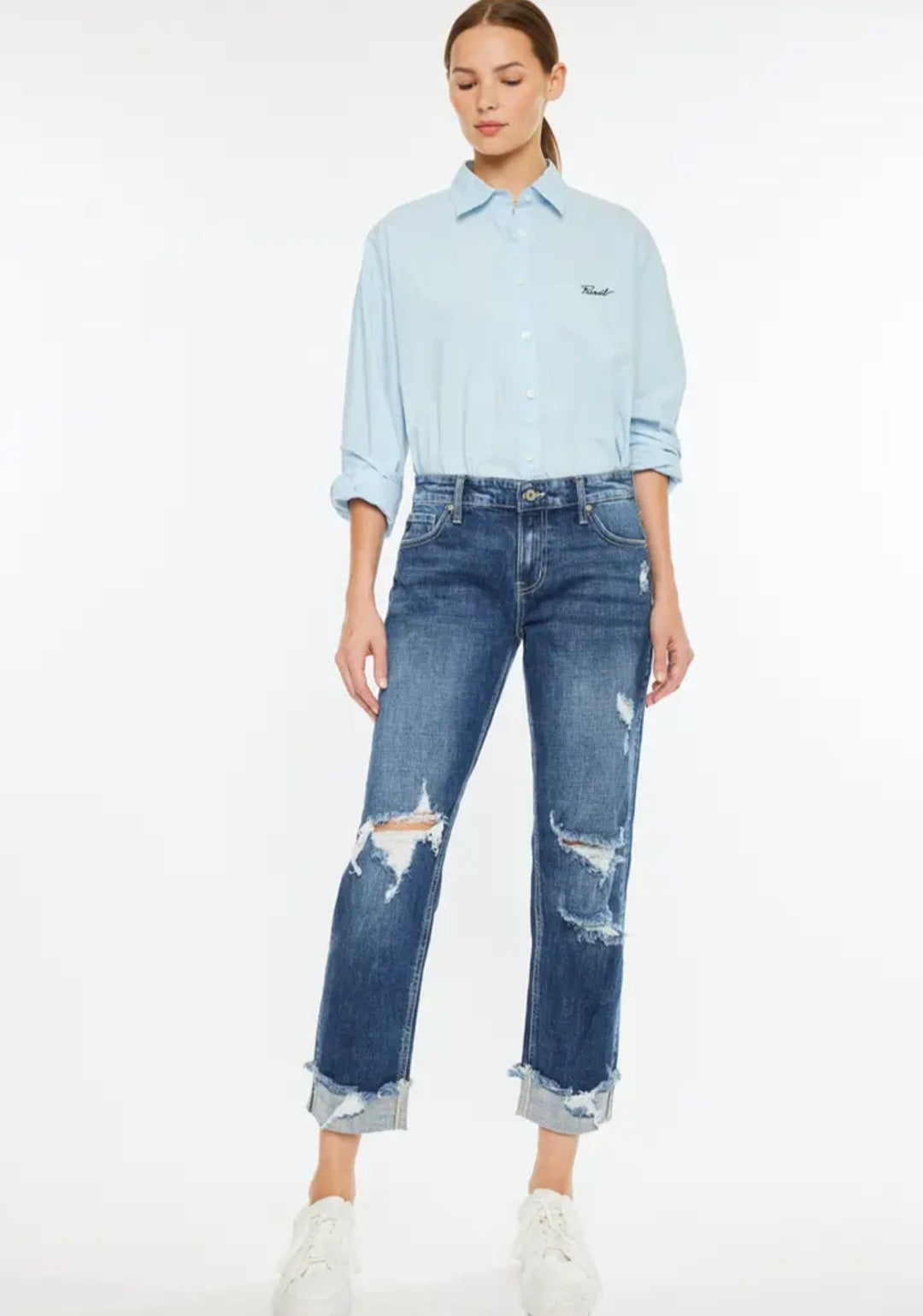Kan Can Boyfriend Fit Jeans