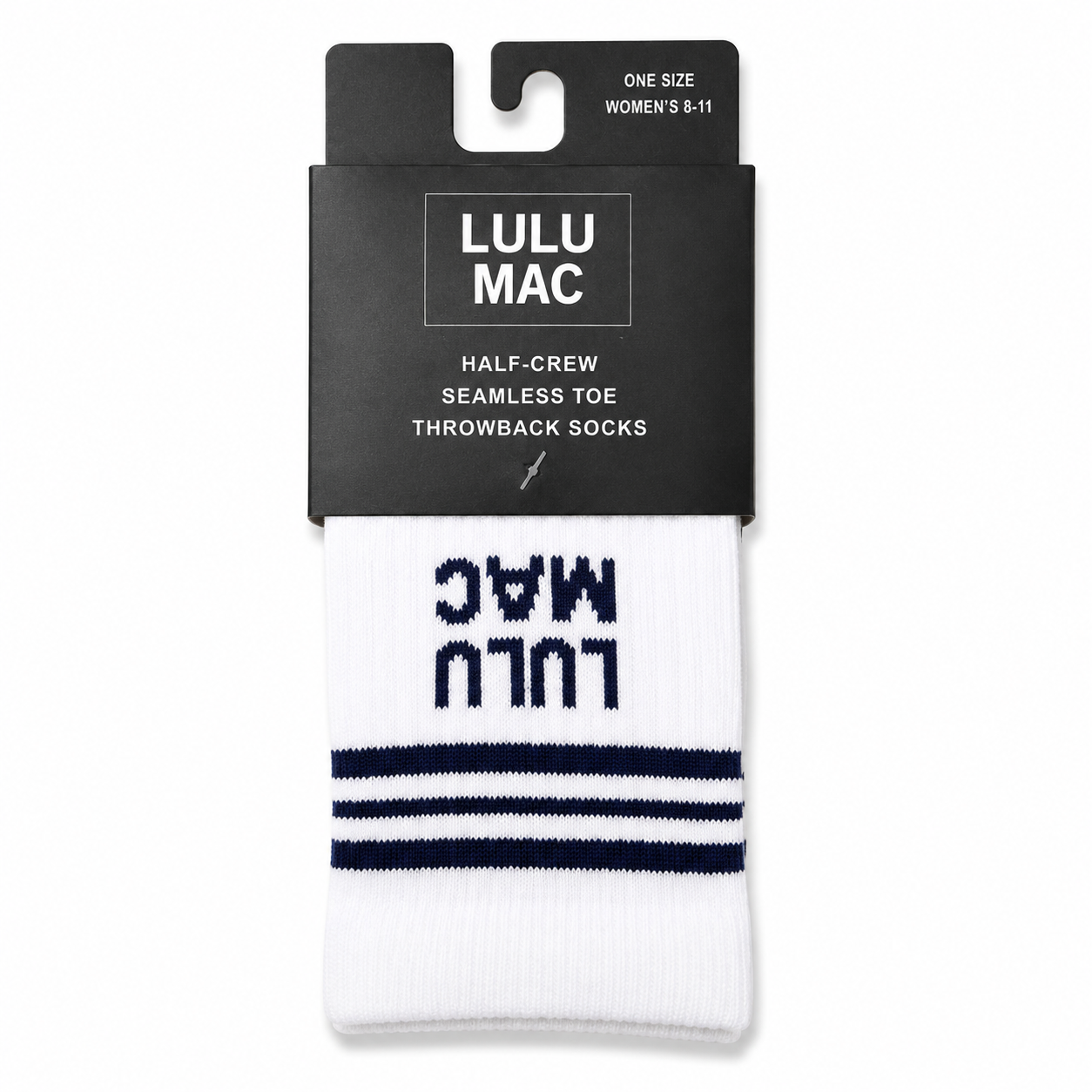 Lulu Mac Half Crew Socks - Single Pair