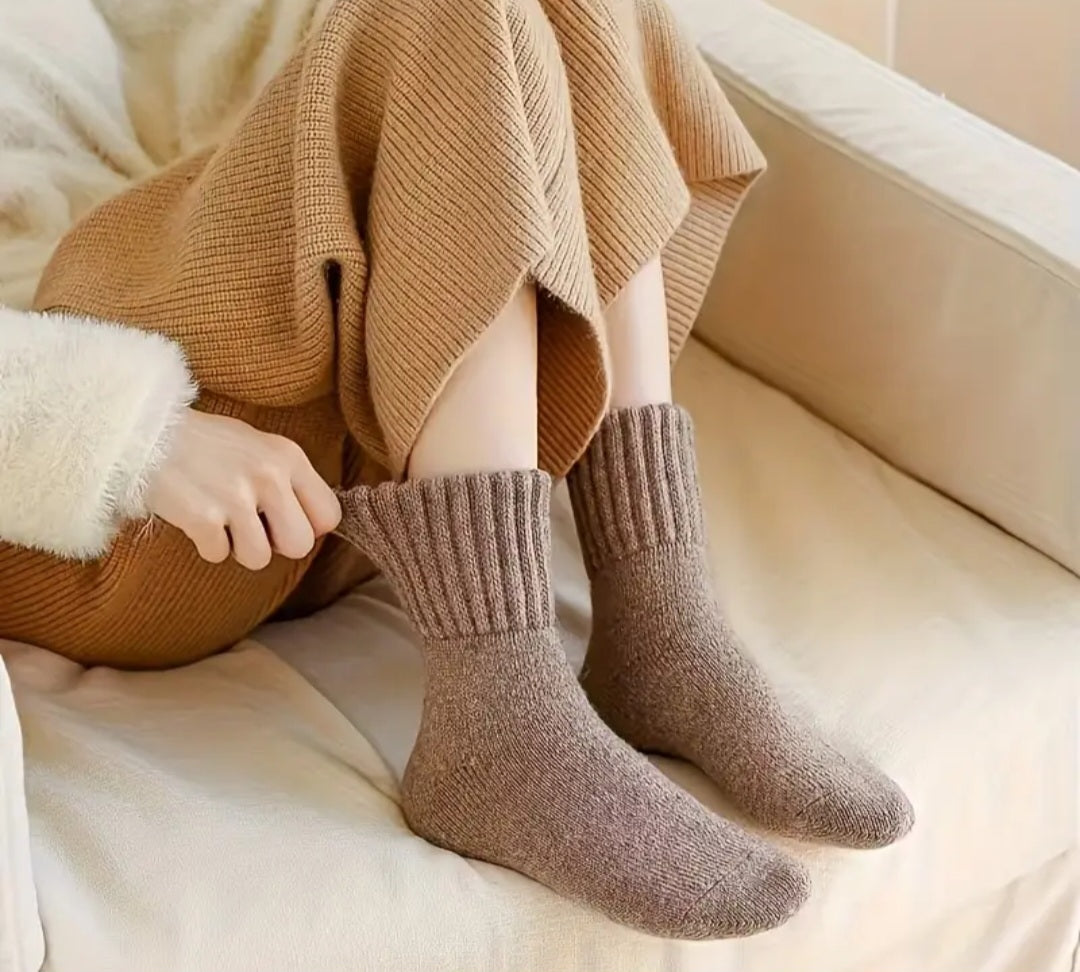 Women's Sweater Socks 5 pack