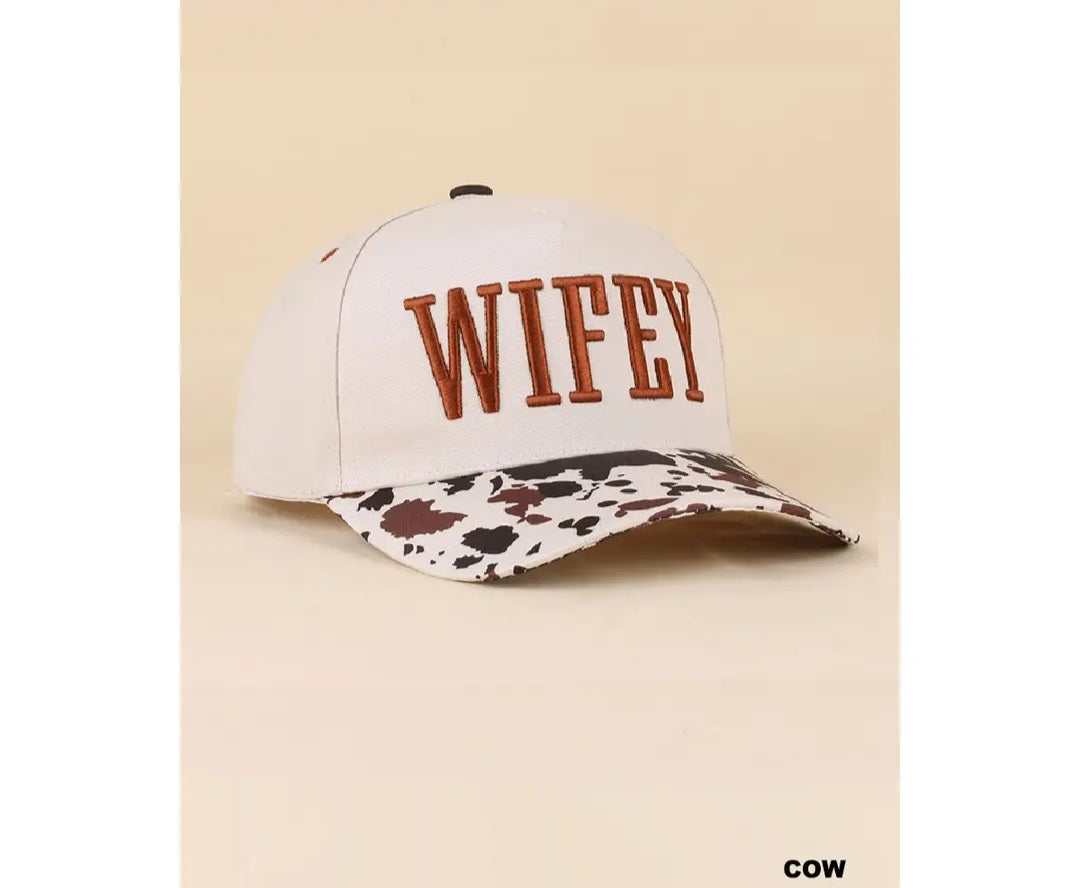 Wifey Two Toned Snapback Hat