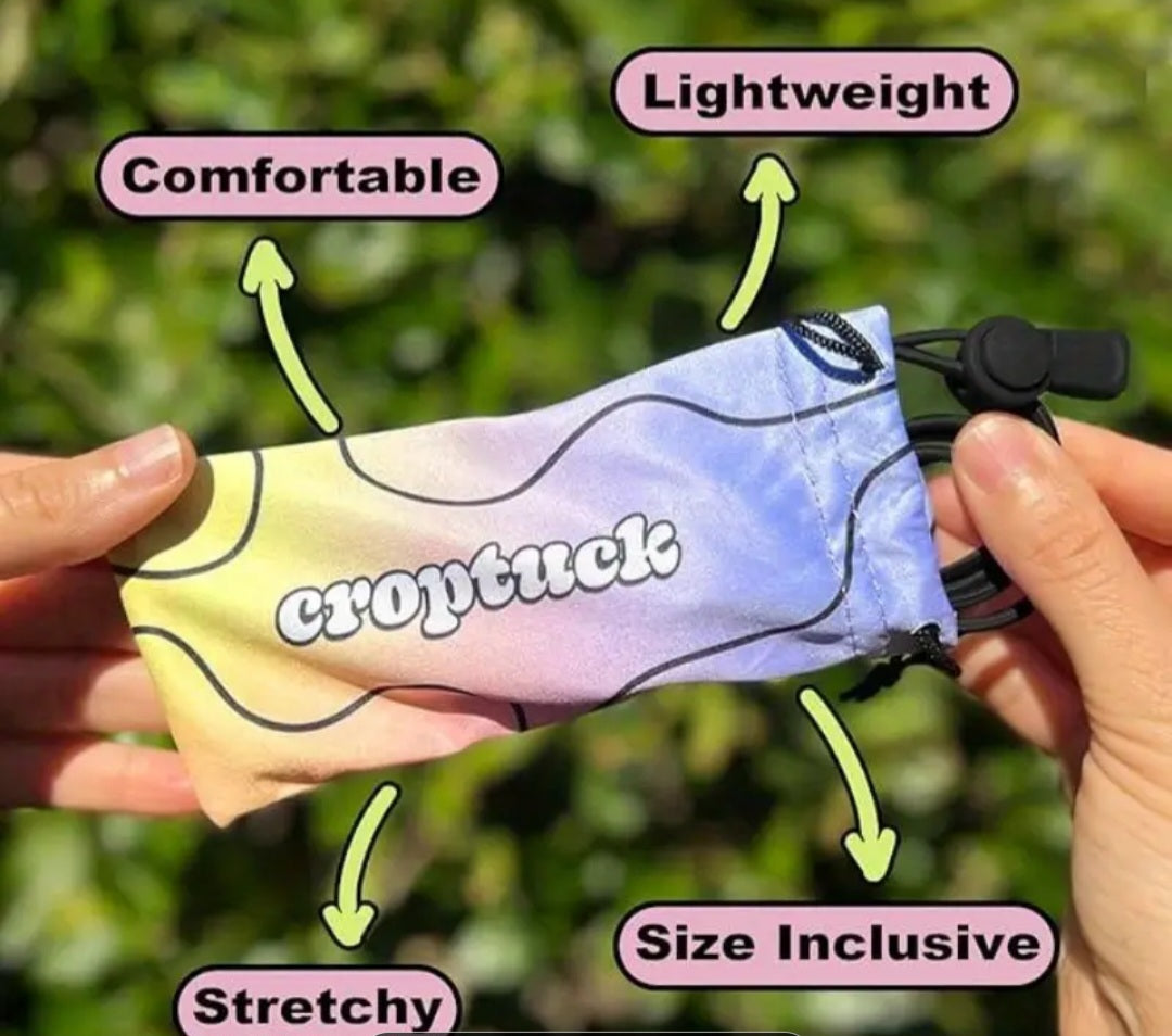 Adjustable Crop Tuck Band