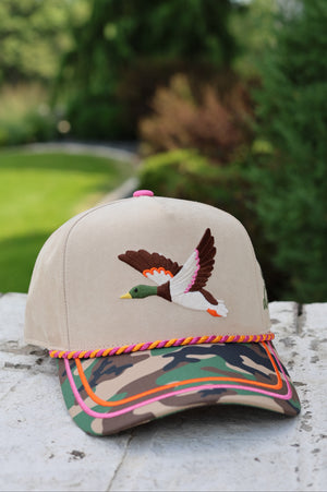 Poppy and Pine Mallard Hat