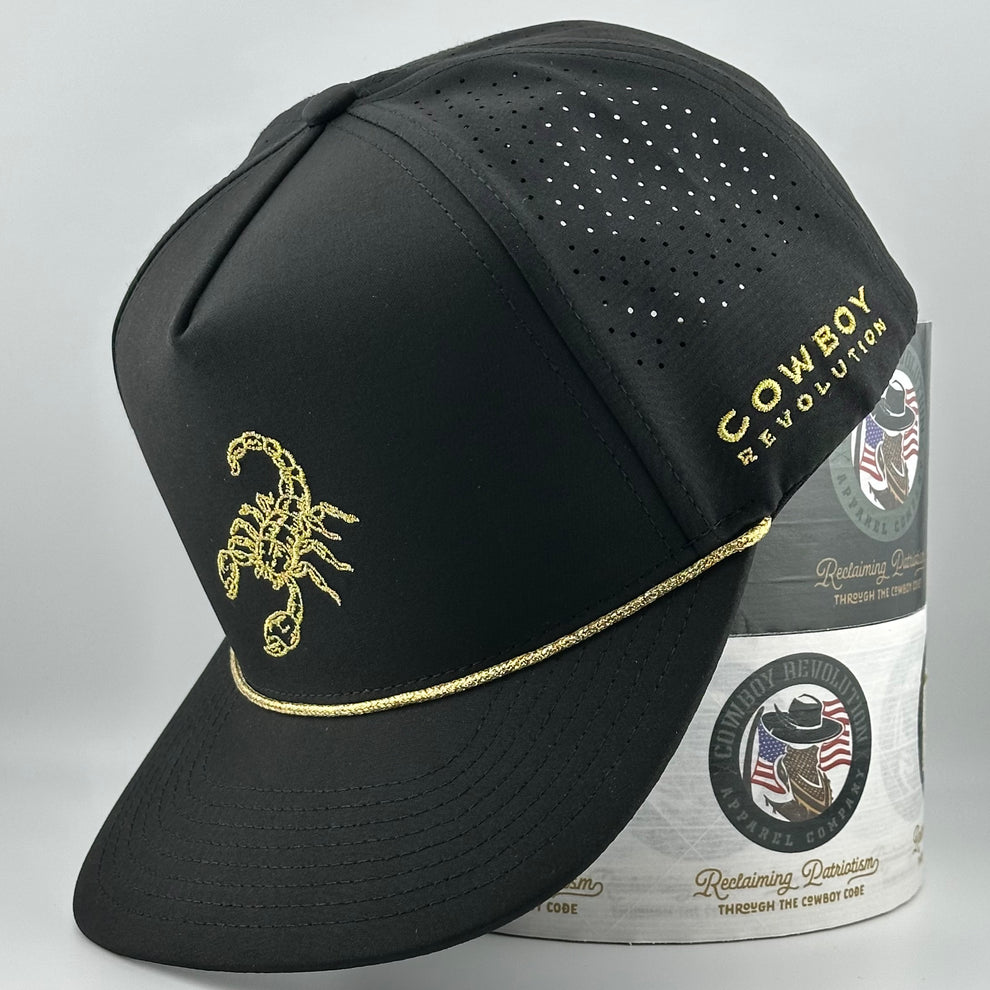 Cowboy Revolution Golden Scorpion Performance Rope Hat