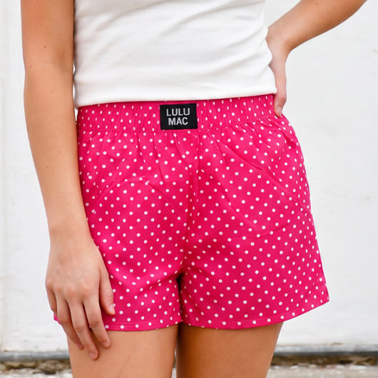 Lulu Mac Polka Dot Boxer