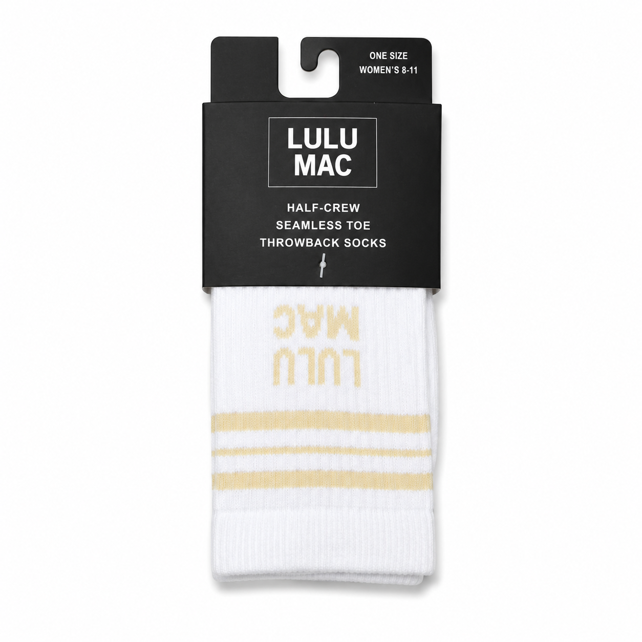 Lulu Mac Half Crew Socks - Single Pair