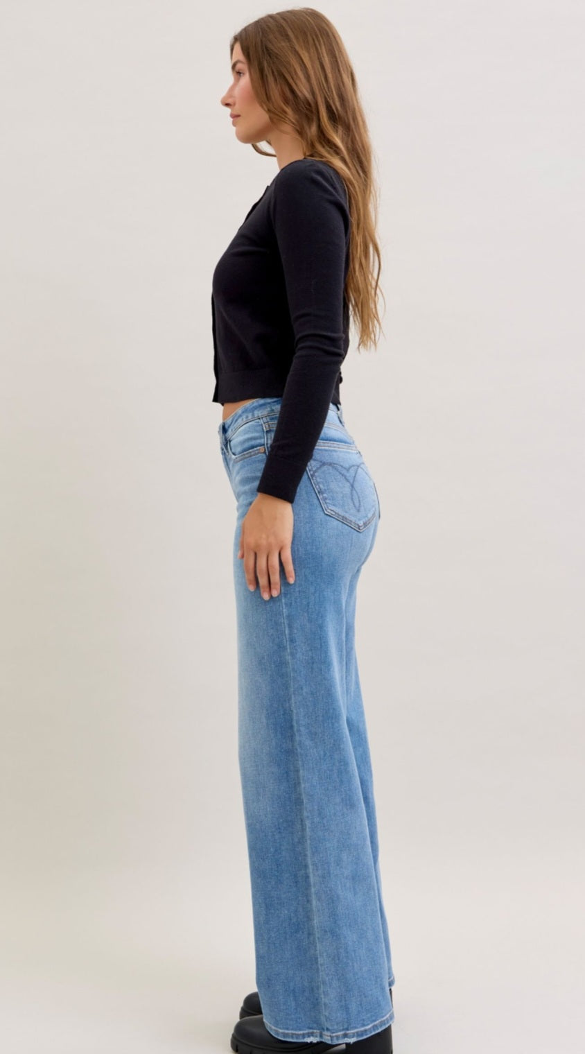 Judy Blue Retro Wide Leg Jean