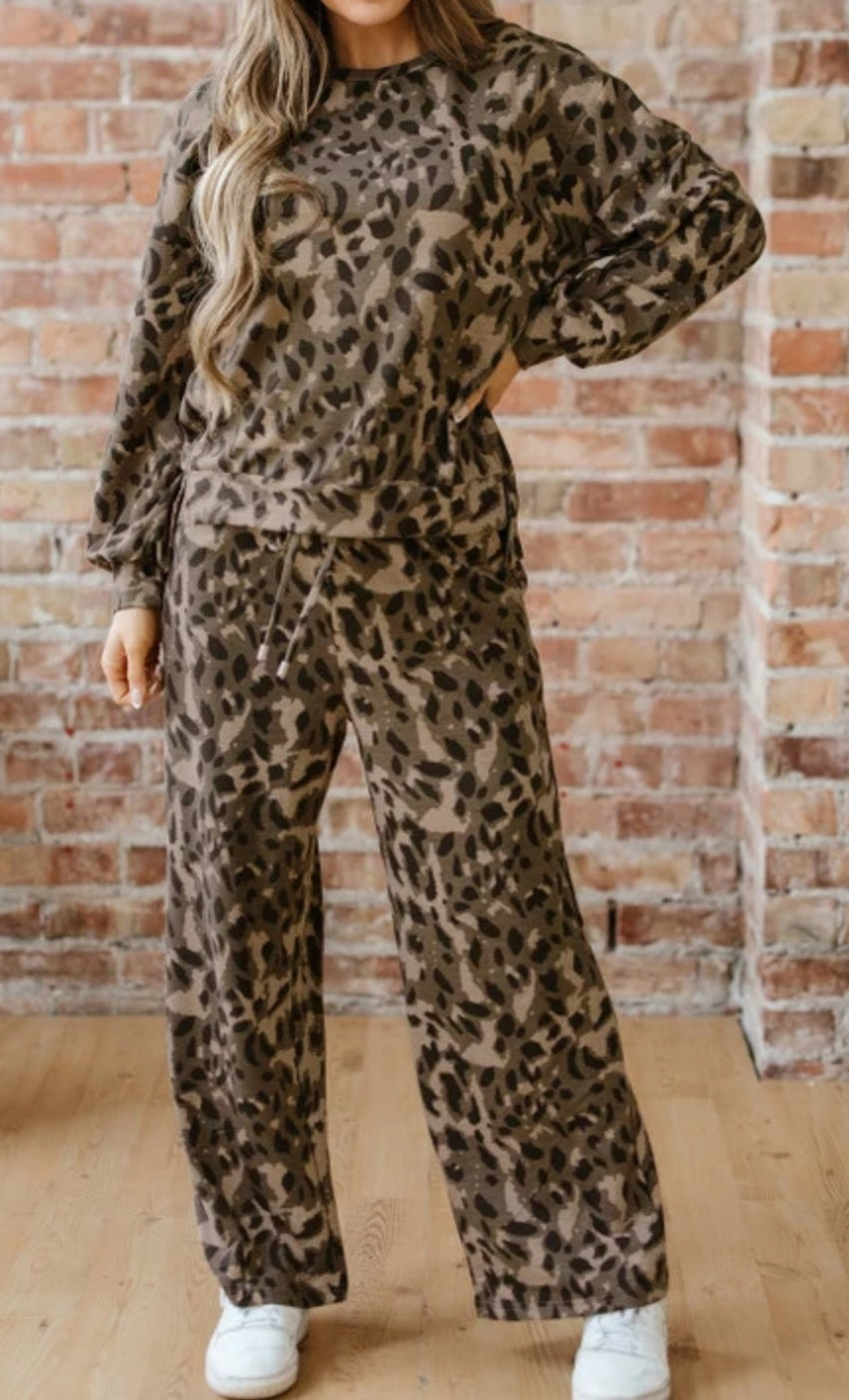 Leopard Patchwork Set