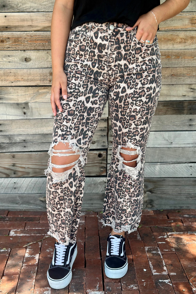 Sterling Kreek Camo/Leopard Jeans