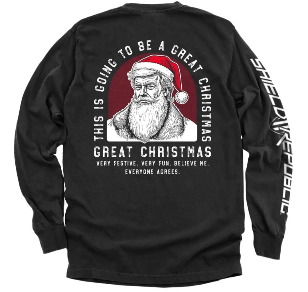 Shield Republic Christmas Long Sleeve Shirt
