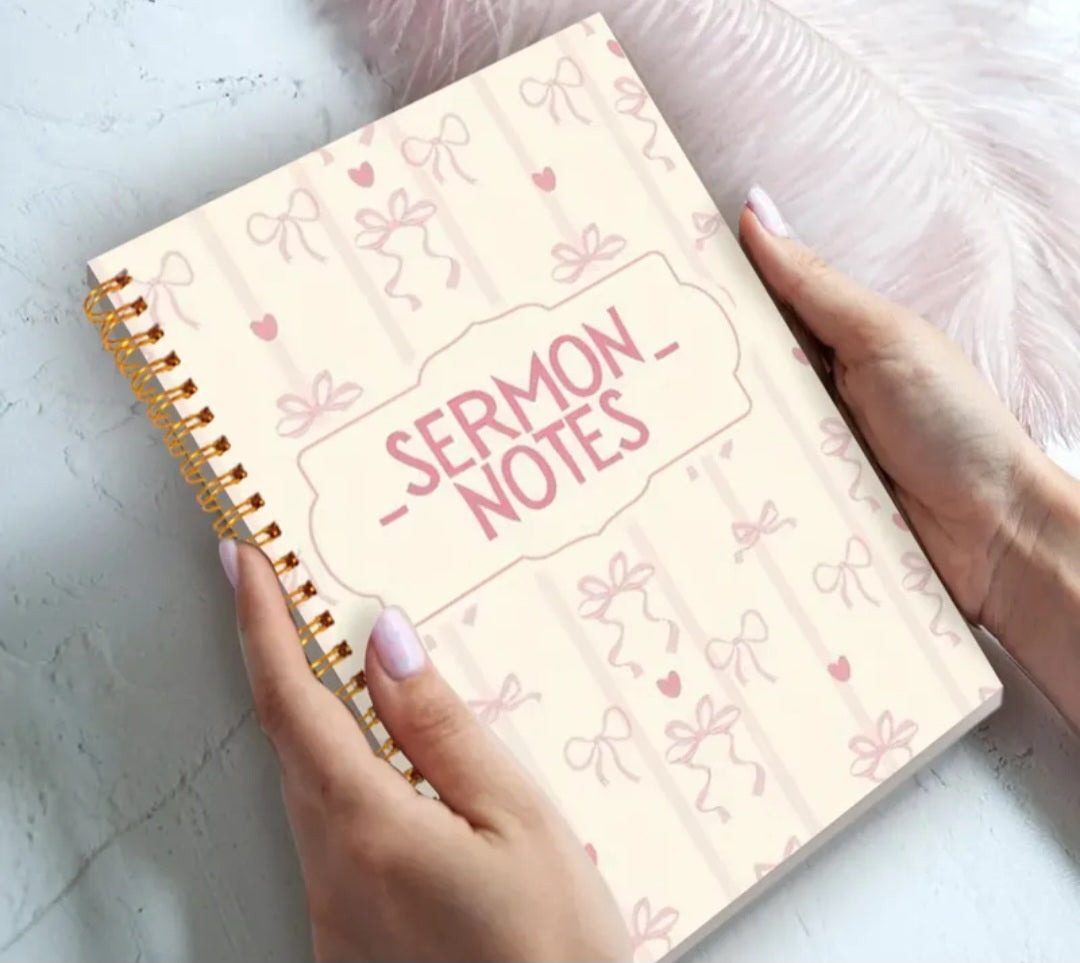 Sermon Notes Notebook