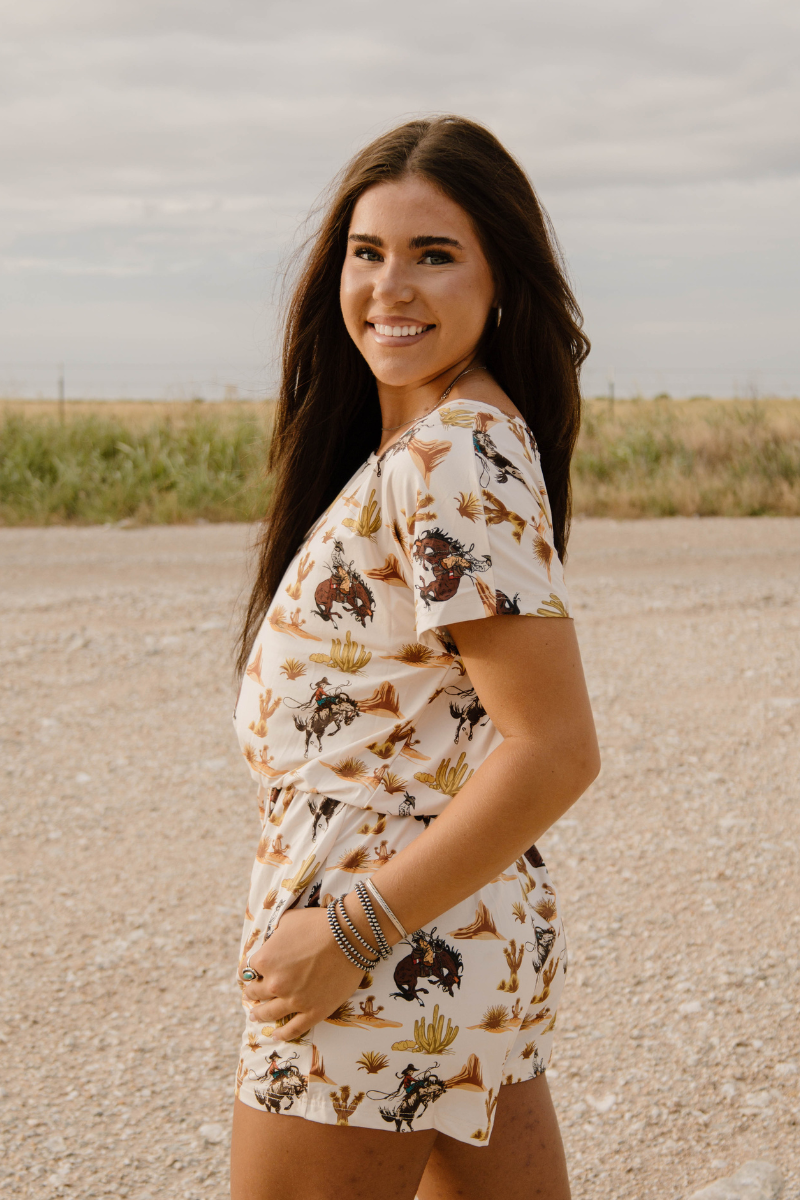 Sterling Kreek Down In The Desert Romper