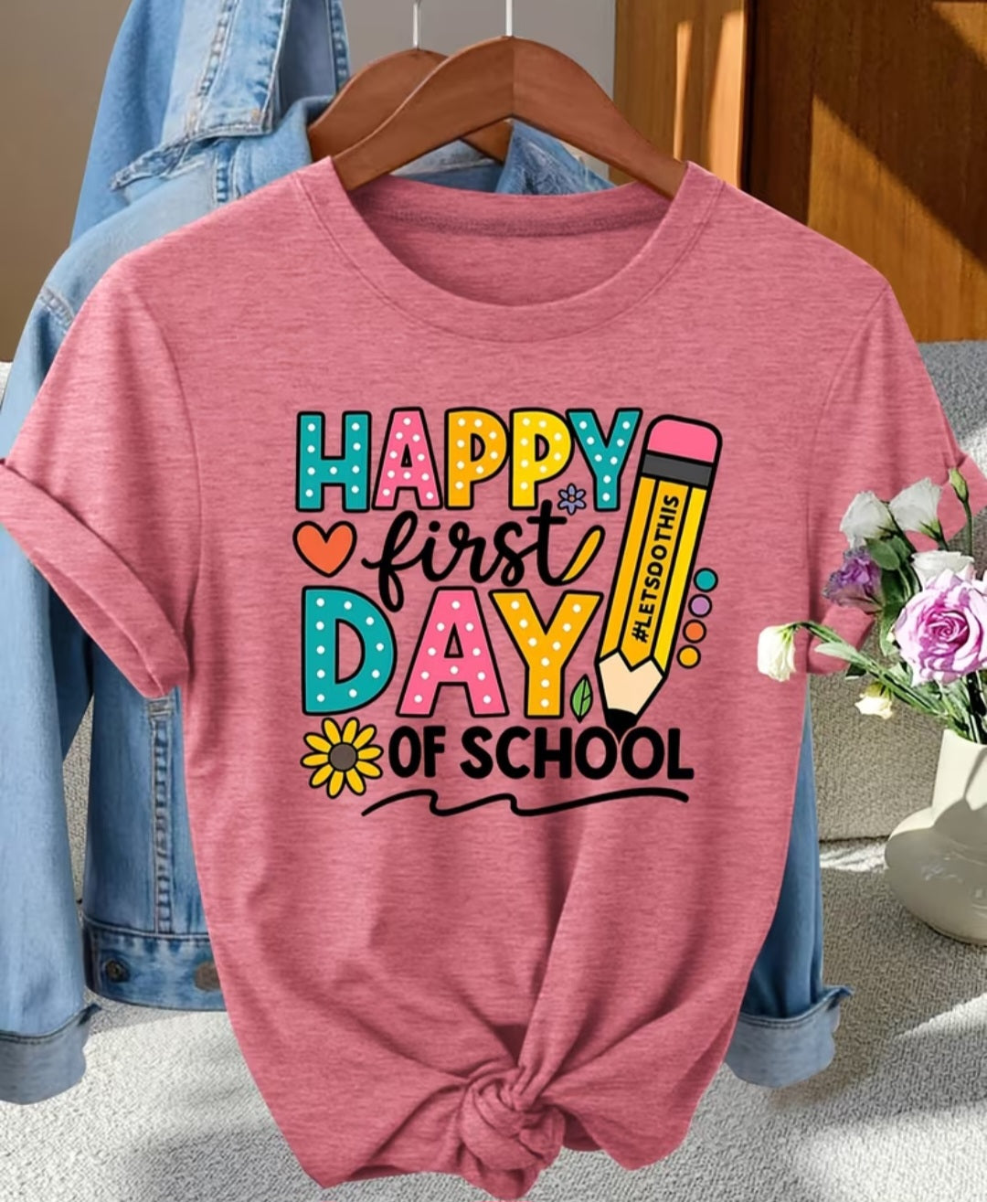Happy First Day Of School Tee