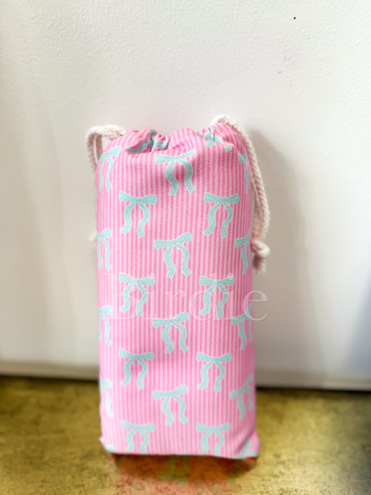 BIRDIE Quick Dry Towel - Bluebell Blush