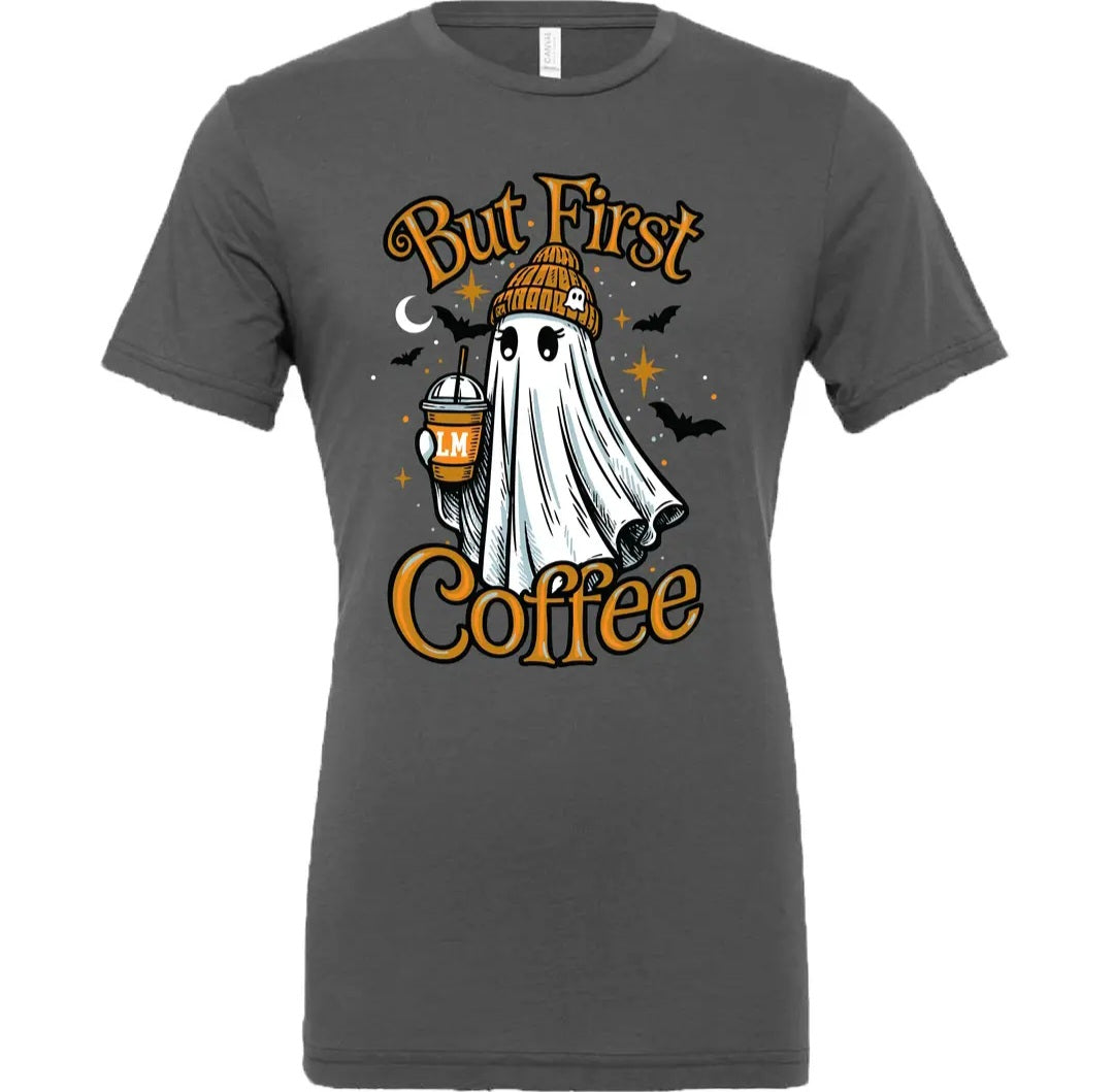 Lulu Mac Coffee Ghost Tee