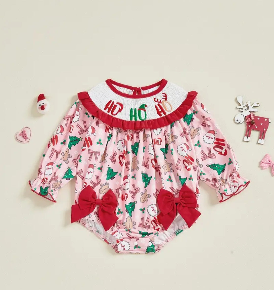 Baby Girls Christmas Embellished Outfit