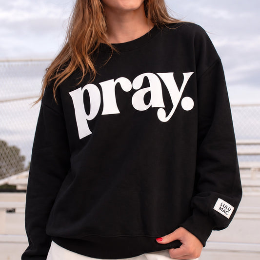 Lulu Mac Pray Sweatshirt Preorder
