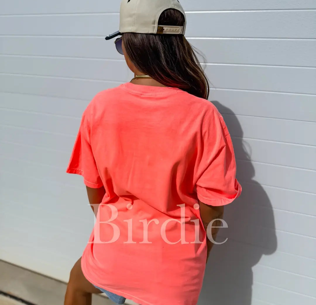 Birdie Leopard Lake Bum Graphic Tee