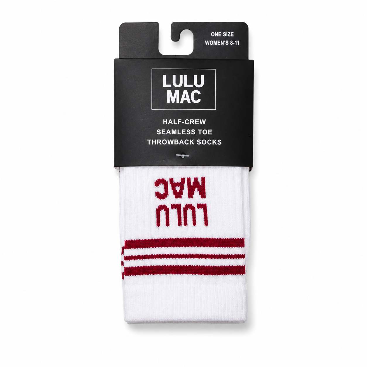 Lulu Mac Half Crew Socks - Single Pair
